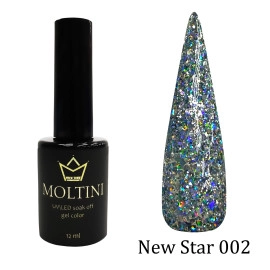 Moltini, Гель-лак New Star 2 Moltini, Гель-лак New Star 2